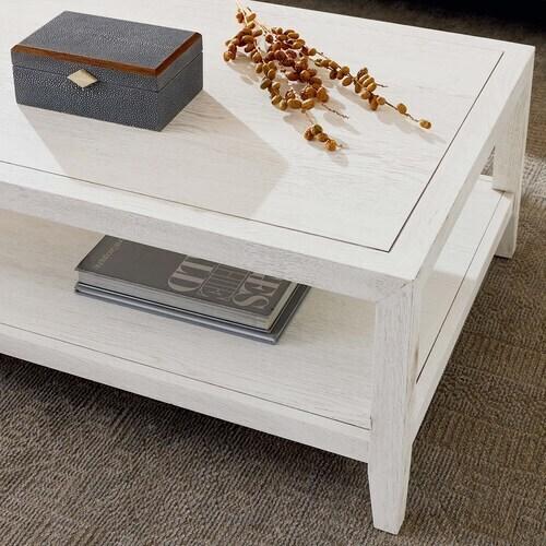 Rosslyn Oak Rectangular Cocktail Table