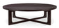 Reston 48" Oak Round Cocktail Table