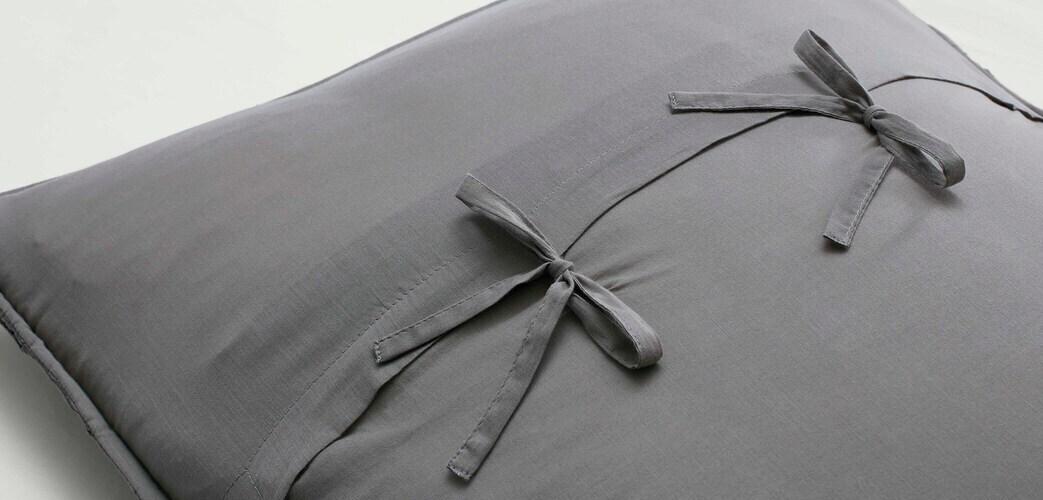 Hadon Standard Sham Grey