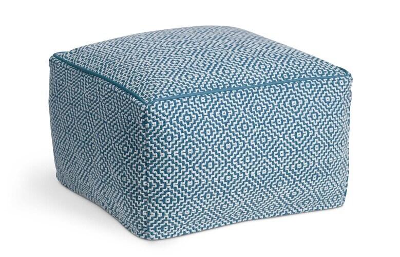 Madrid Pouf Blue