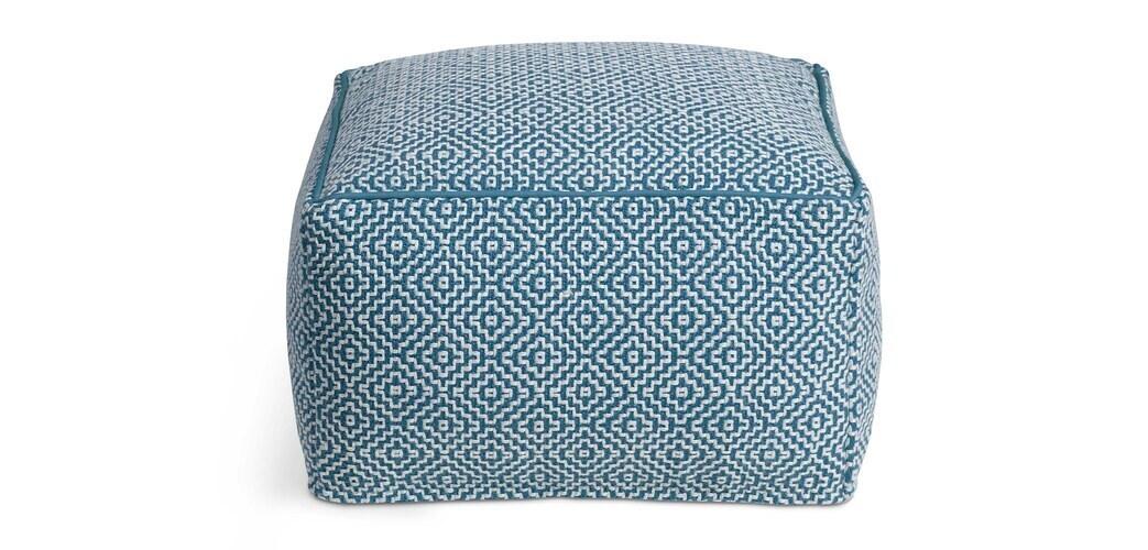 Madrid Pouf Blue