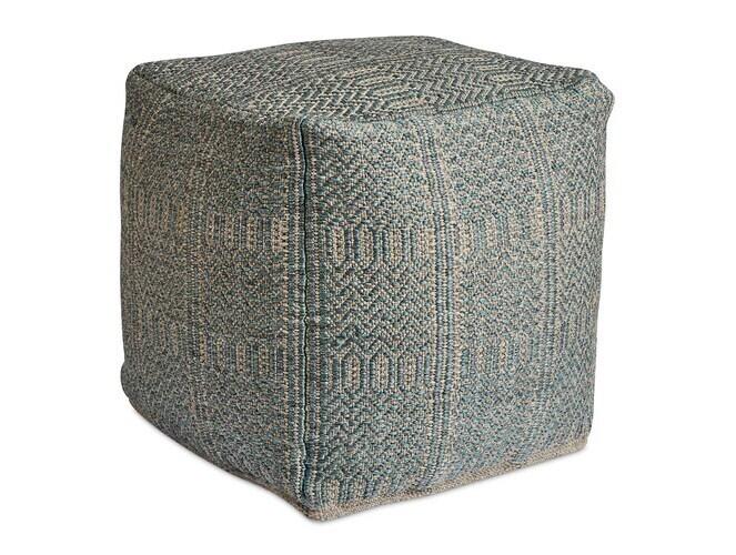 Richmond Pouf Blue