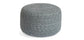 Sosha Pouf Teal Heather