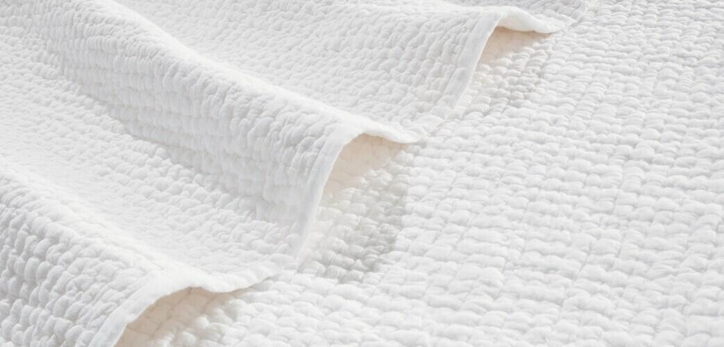 Danica White King Quilt