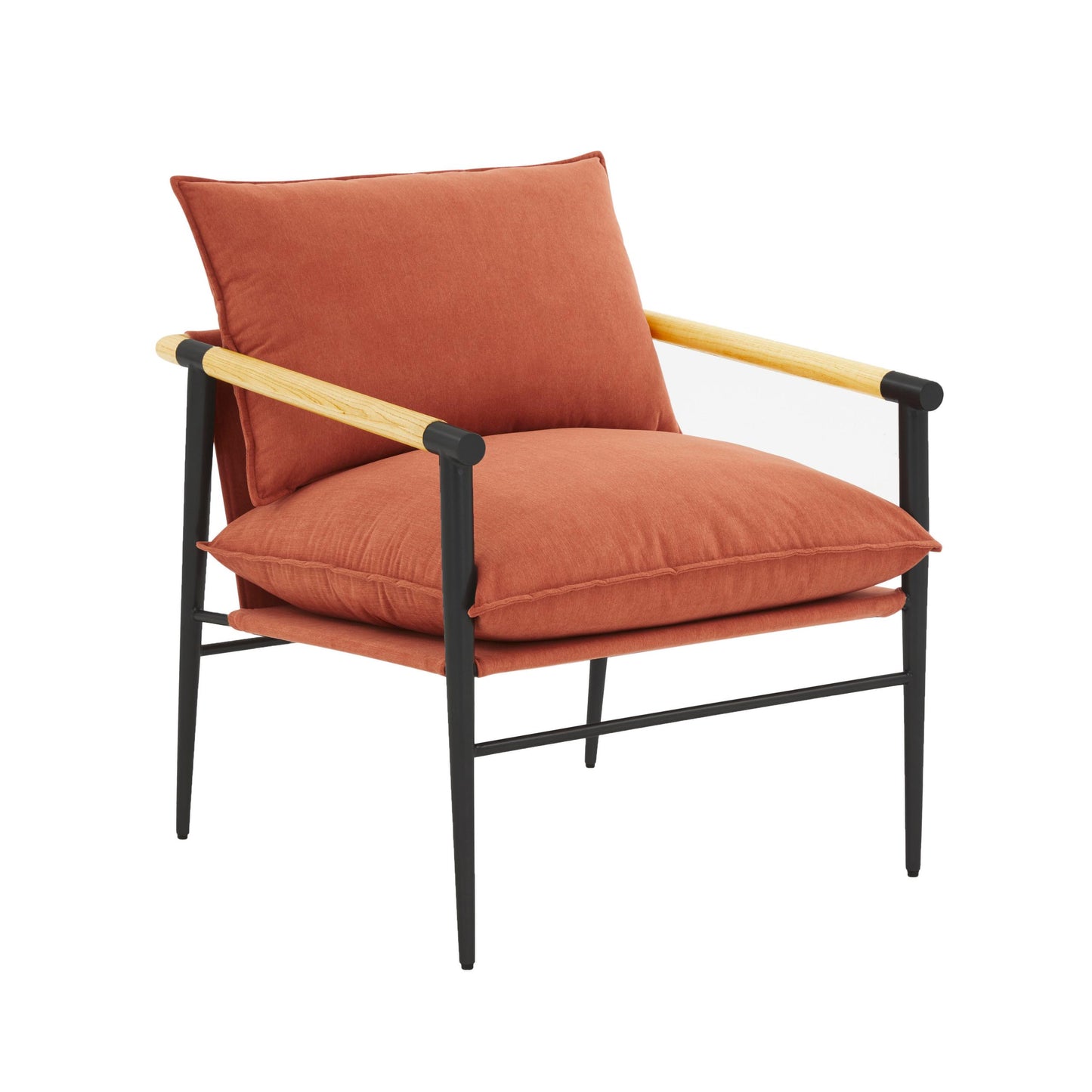Cali Rust Accent Chair