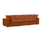 Cali Rust Modular 3 Piece Sofa