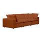 Cali Rust Modular 3 Piece Sofa
