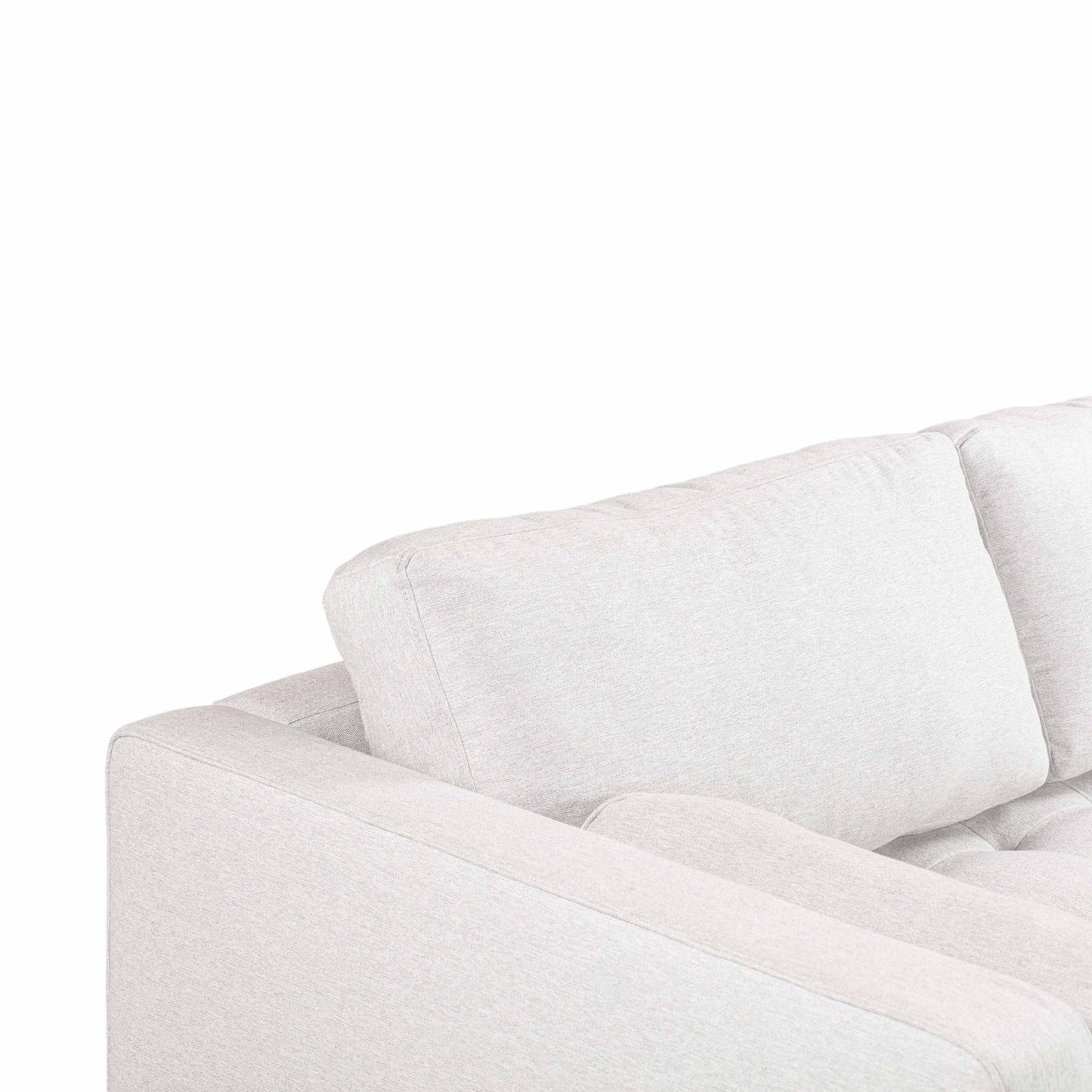 Cave Beige Tweed Loveseat