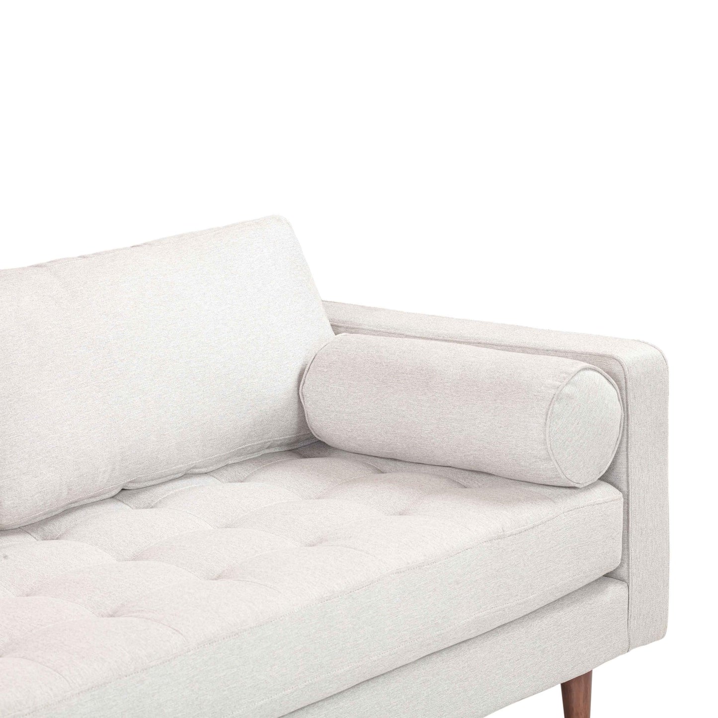 Cave Beige Tweed Loveseat