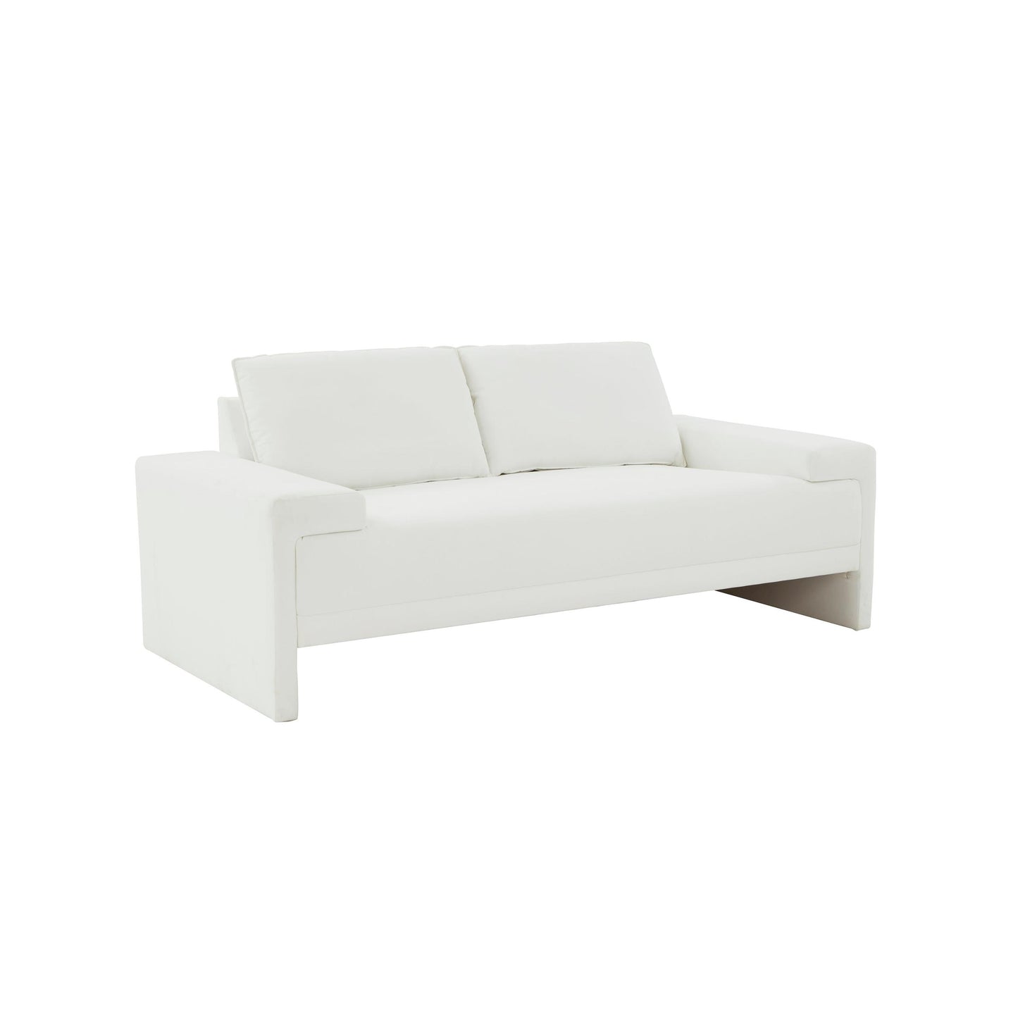 Maeve Pearl Upholstered Loveseat