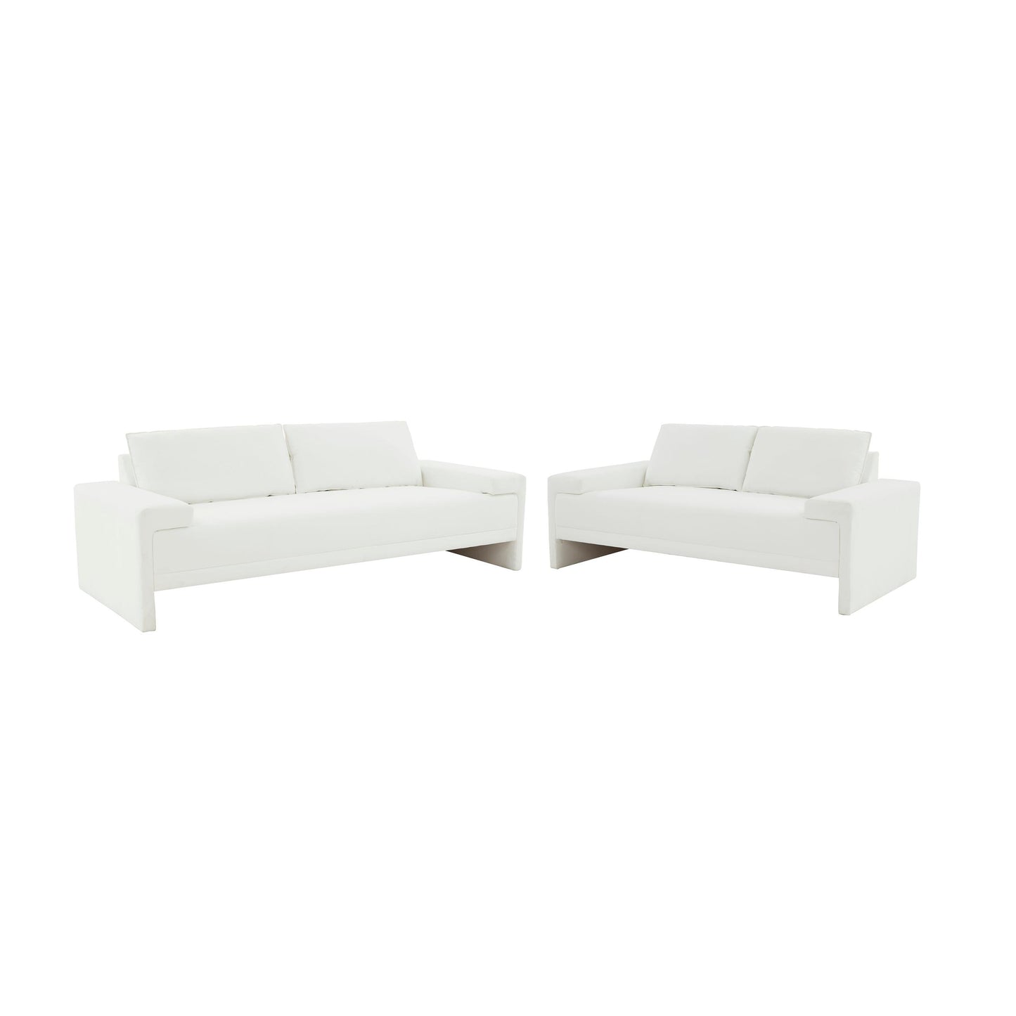 Maeve Pearl Upholstered Loveseat