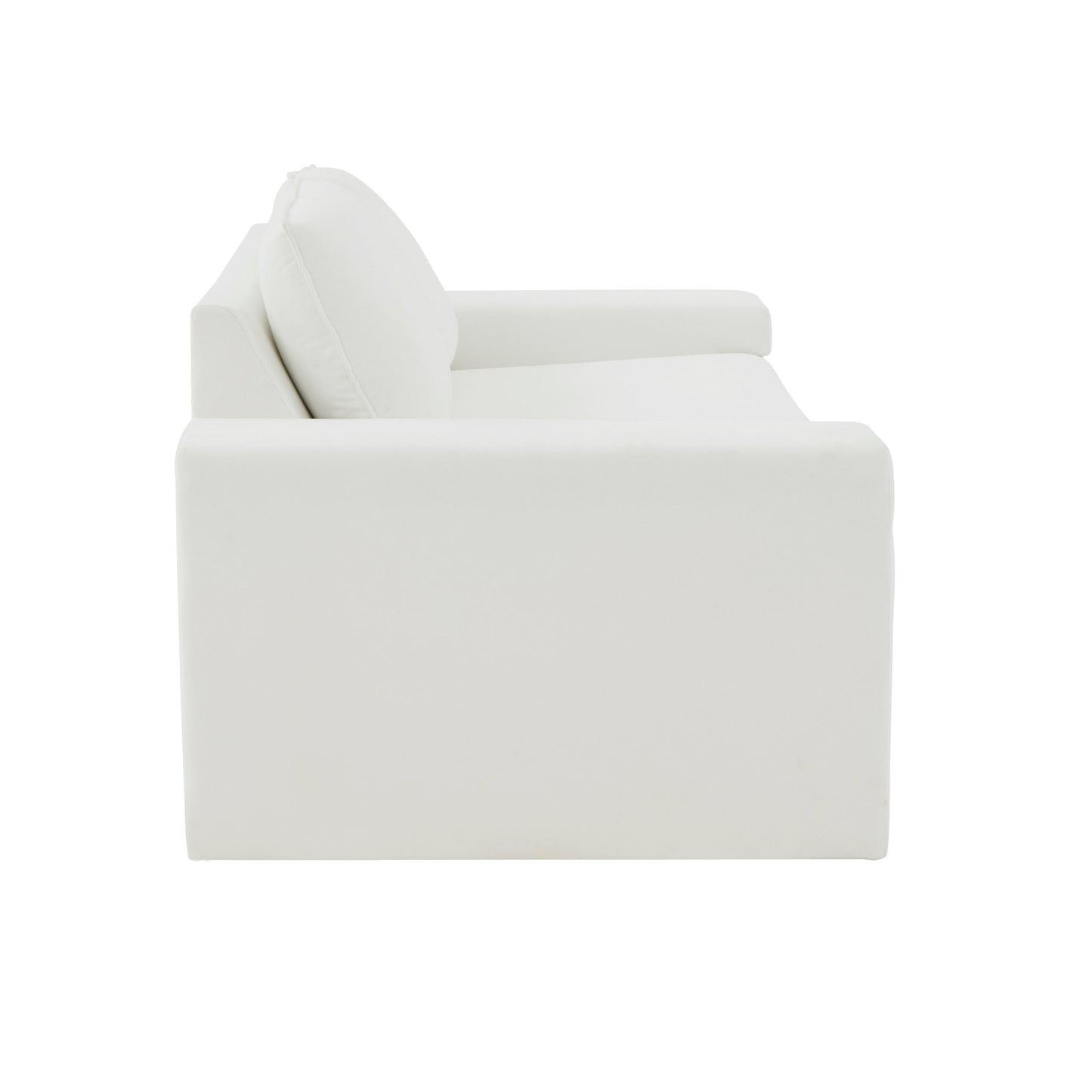 Maeve Pearl Upholstered Loveseat