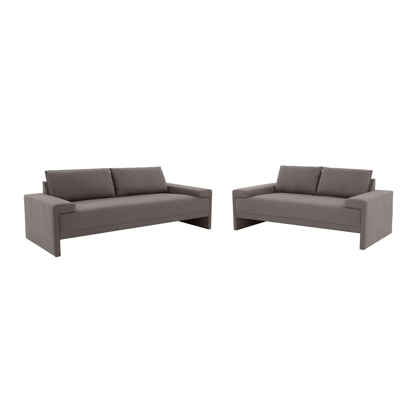 Maeve Grey Upholstered Loveseat
