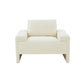 Maeve Cream Boucle Upholstered Accent Chair