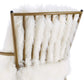 Lena White Sheepskin Chair