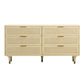 Sierra Buttermilk 6 Drawer Dresser