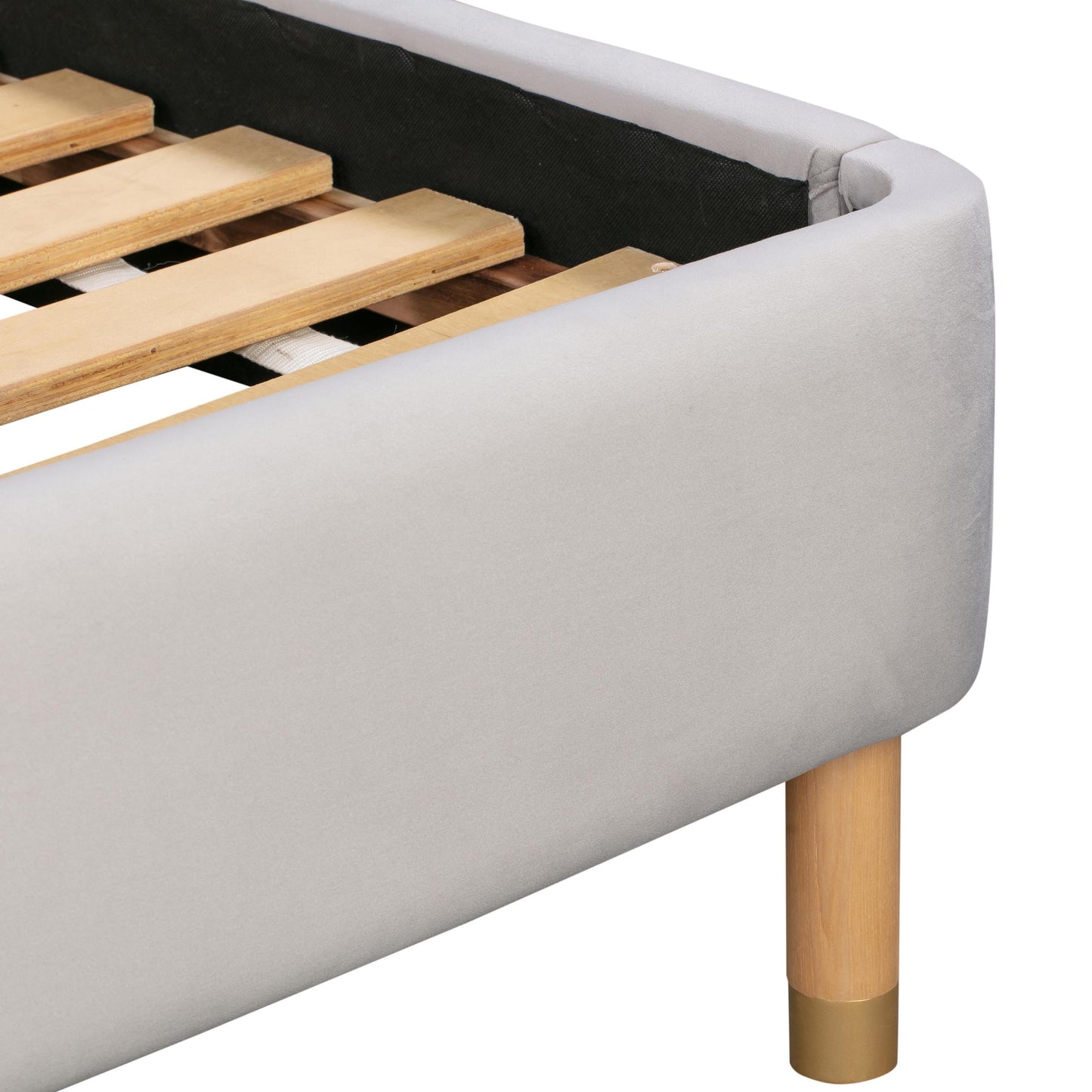 Kavali Grey King Bed