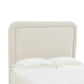 Briella Cream Velvet Bed in Full