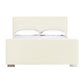Madison Cream Velvet Bed in Queen