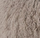 Tibetan Sheep Sandy Brown Large Pillow