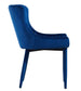 Draco Navy Velvet Chair