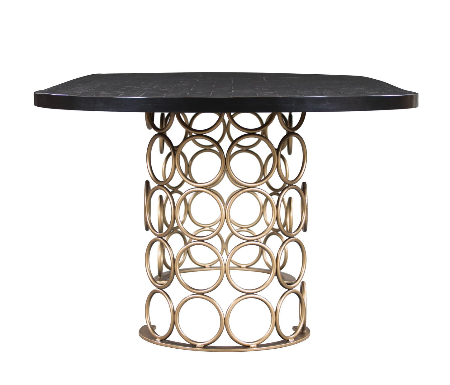 Valentina Brass Dining Table