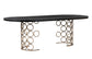 Valentina Brass Dining Table