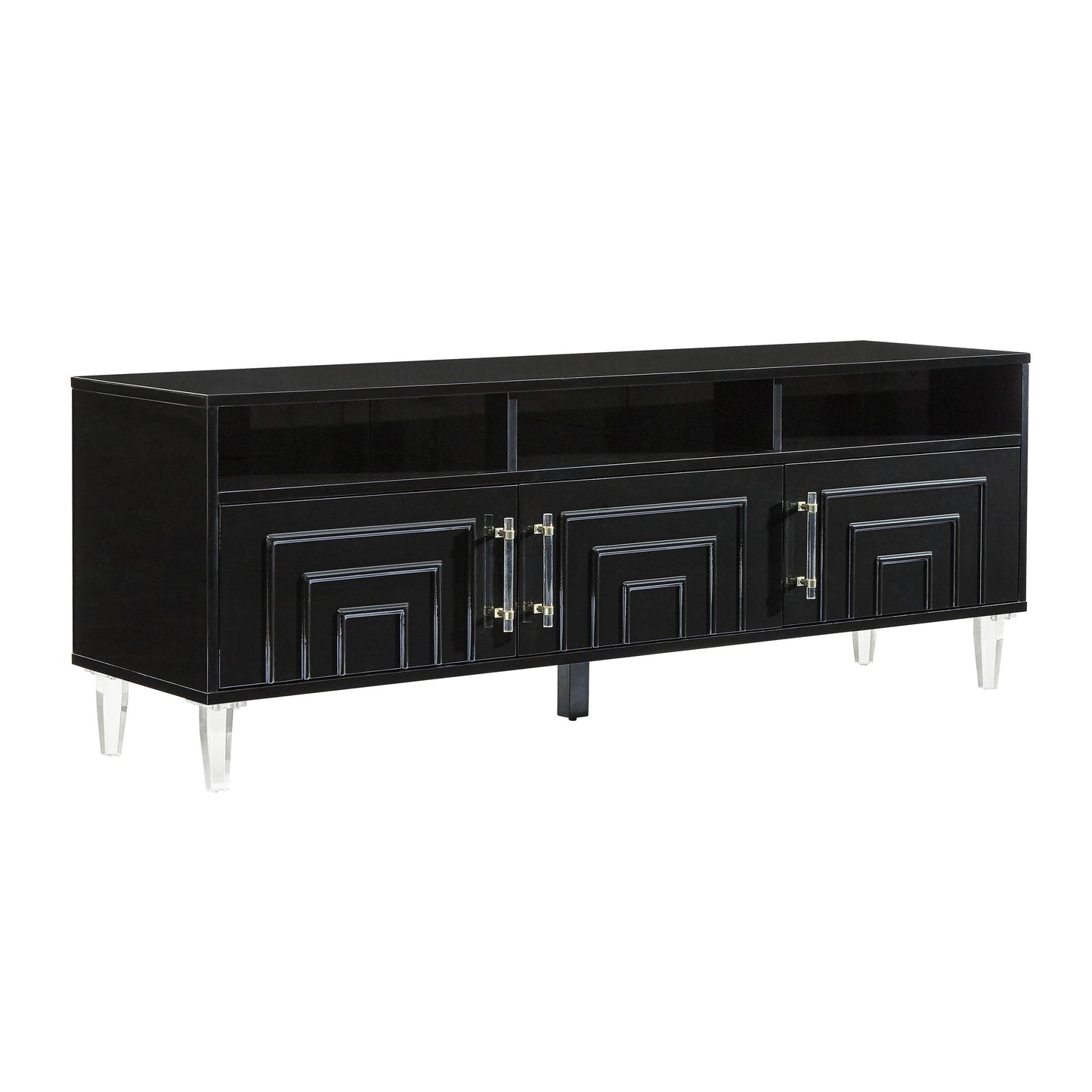 Famke Black Media Console