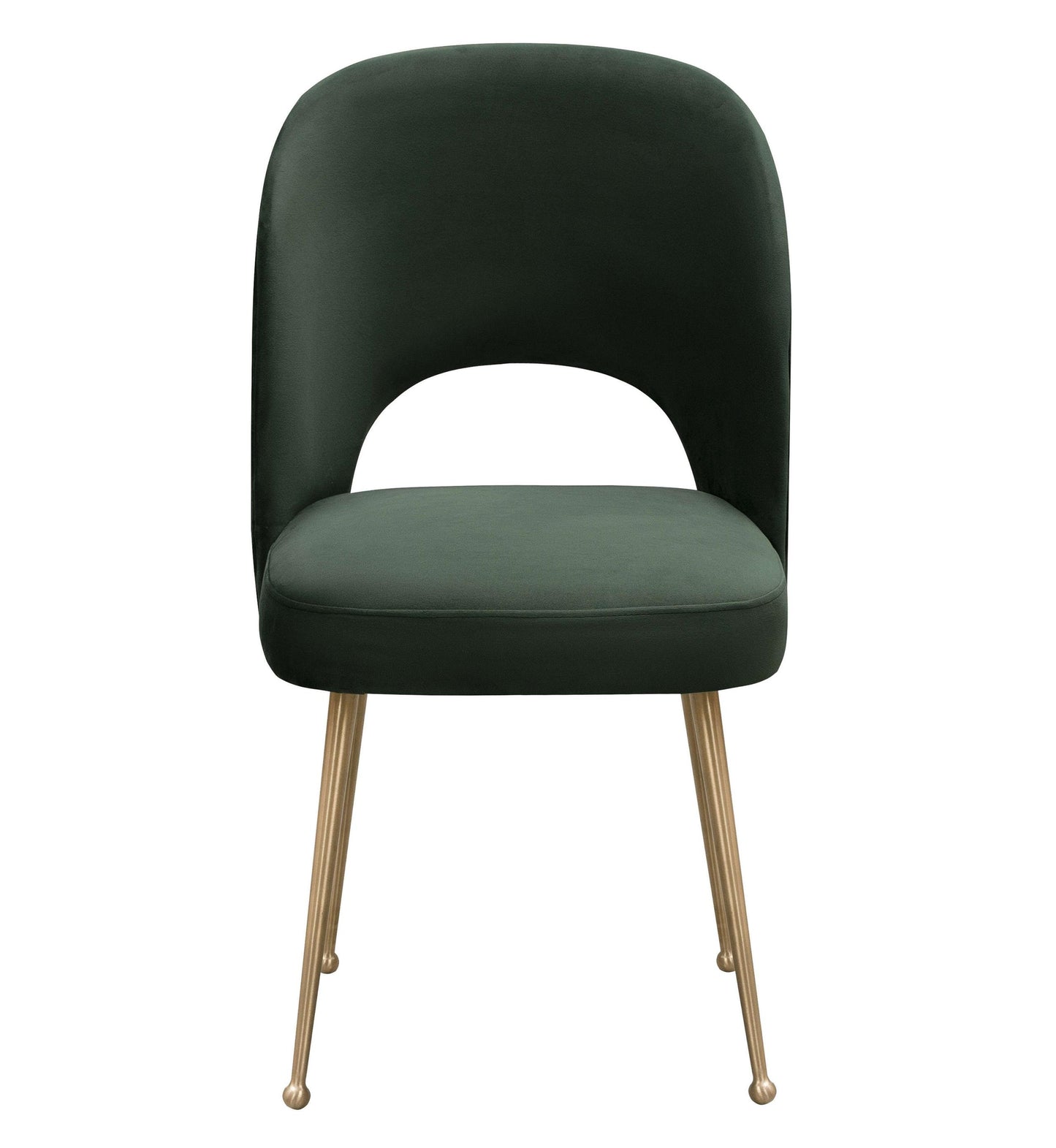 Swell Forest Green Velvet Chair