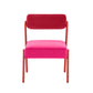 Jolene Hot Pink Velvet Dining Chair - Set of 2