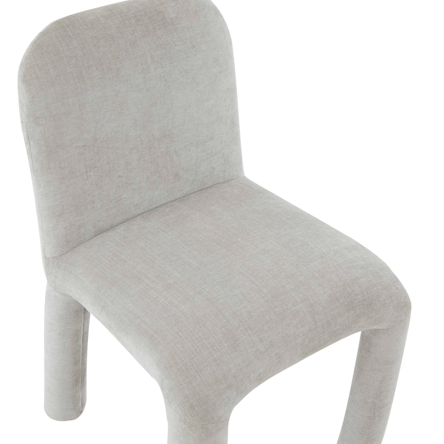 Georgia Light Grey Chenille Dining Chair