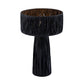 Shelby Raffia Black Table Lamp