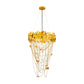 Butterfly Gold Chandelier