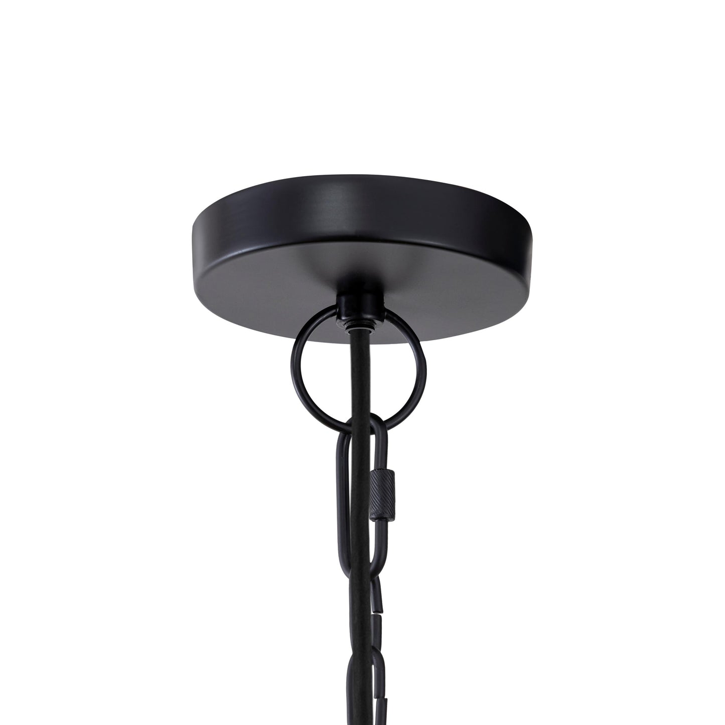 Porto Black Beaded Chandelier