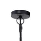 Porto Black Beaded Chandelier