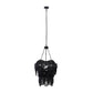 Porto Black Beaded Chandelier
