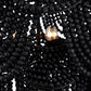 Porto Black Beaded Chandelier