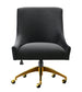 Beatrix Black Office Swivel Chair