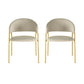 Lara Cream Dining Chair - Set of 2 by Inspire Me! Home Decor