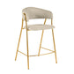 Lara Cream Counter Stool - Set of 2 by Inspire Me! Home Decor