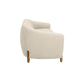 Lina Cream Chenille Textured Sofa