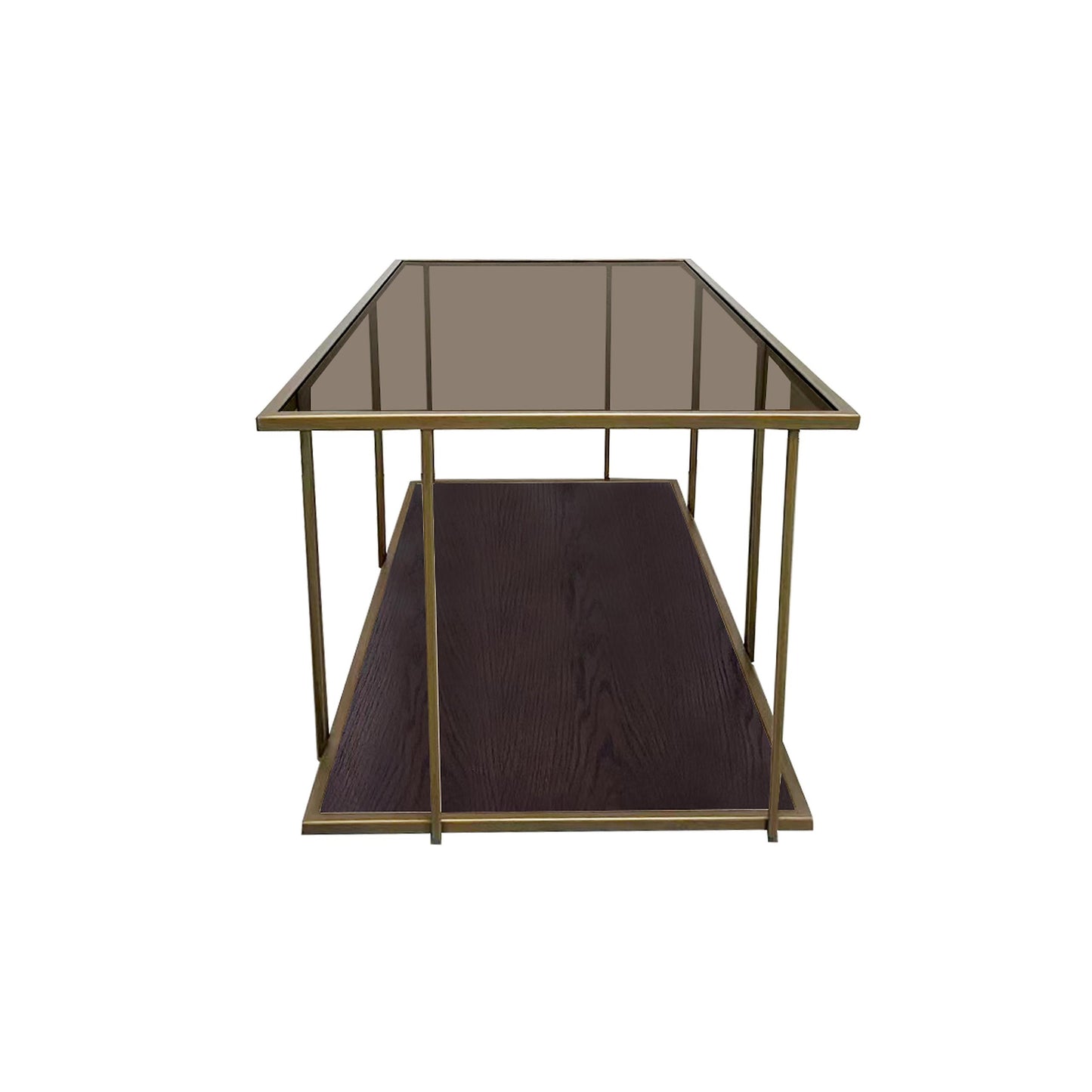 Emma Brown Ash & Glass Coffee Table by Inspire Me! Home Decor