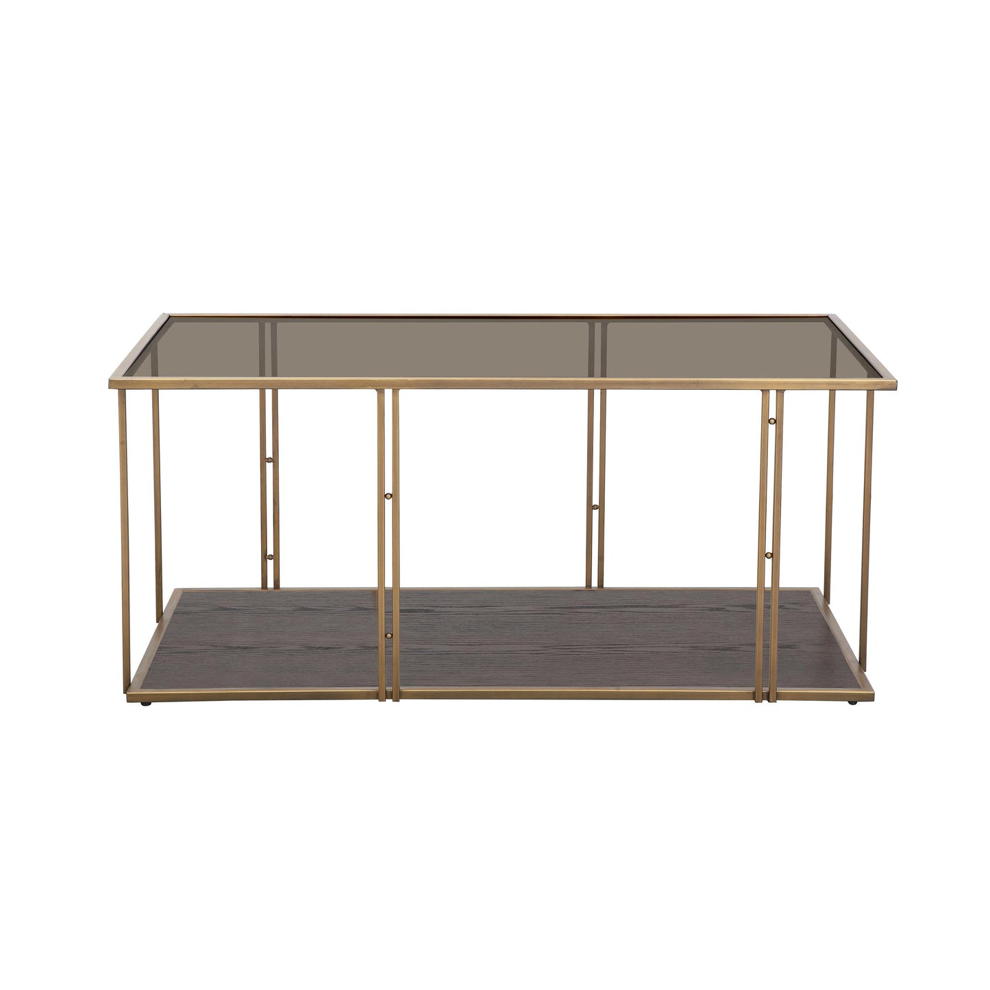 Emma Brown Ash & Glass Coffee Table by Inspire Me! Home Decor