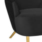Julia Black Wingback Chair by Inspire Me! Home Decor