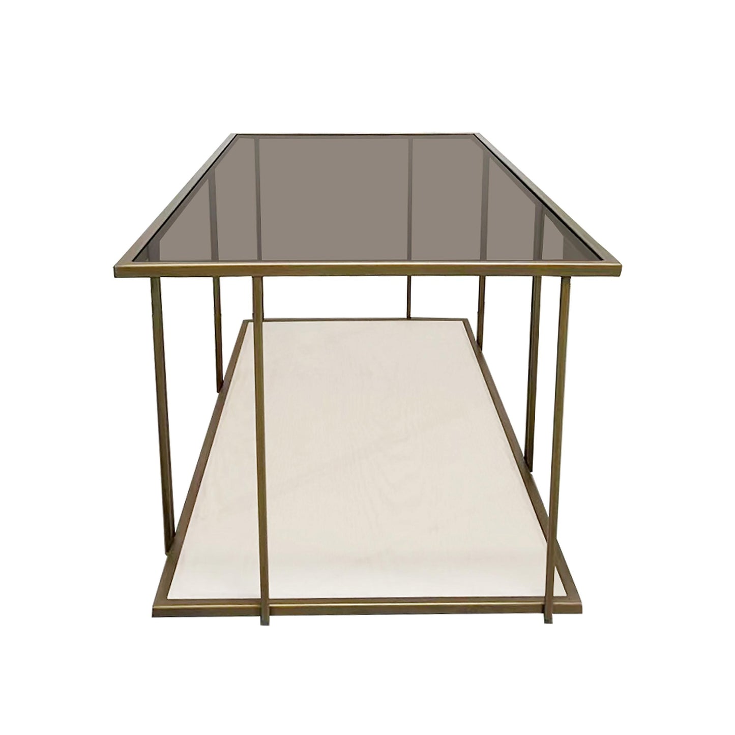 Emma Cream Ash & Glass Coffee Table by Inspire Me! Home Decor