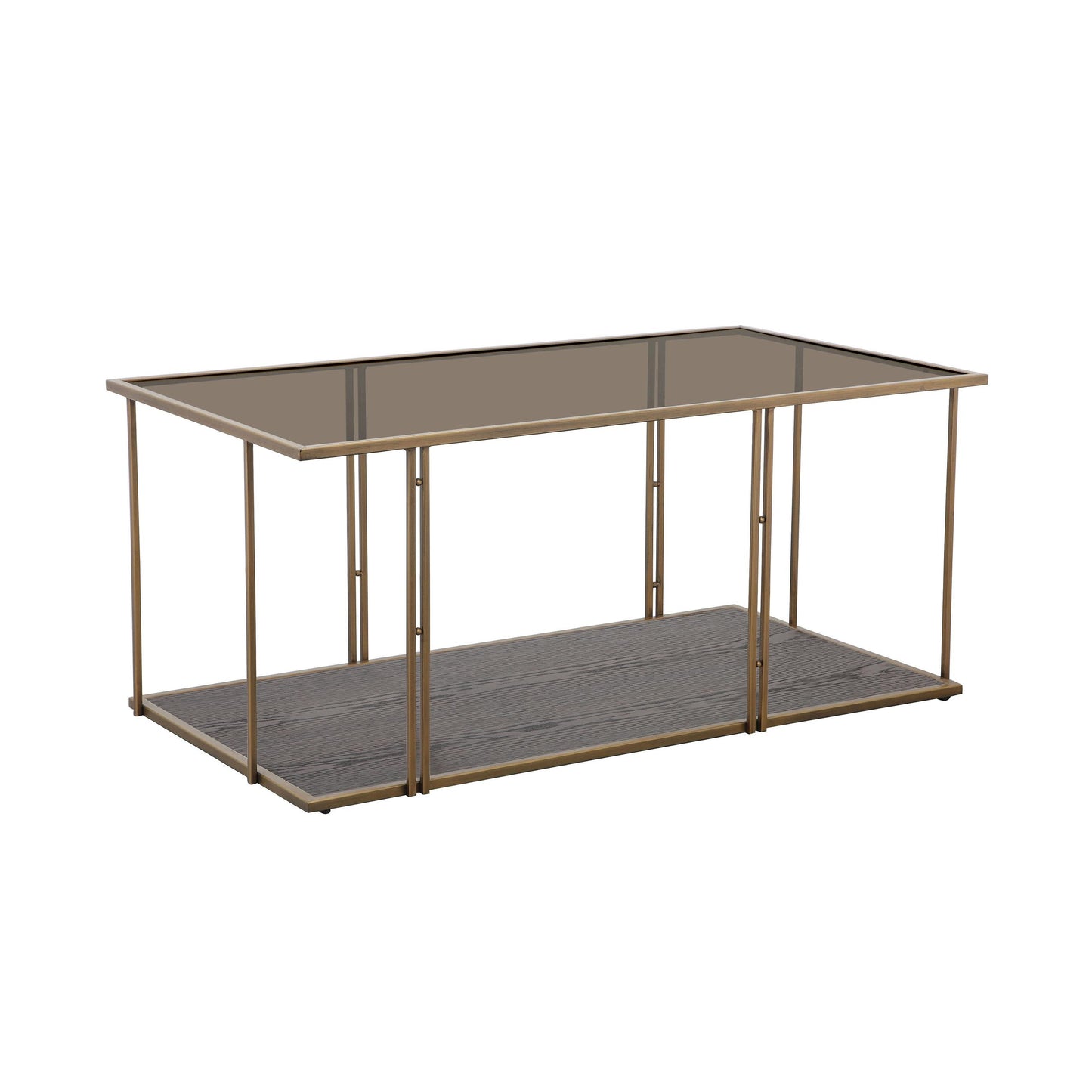 Emma Brown Ash & Glass Coffee Table by Inspire Me! Home Decor