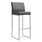 Denmark Grey Steel Barstool (Set of 2)