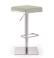 Bari Light Grey Stainless Steel Barstool