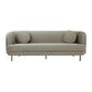 Sariah Alabaster Velvet Sofa