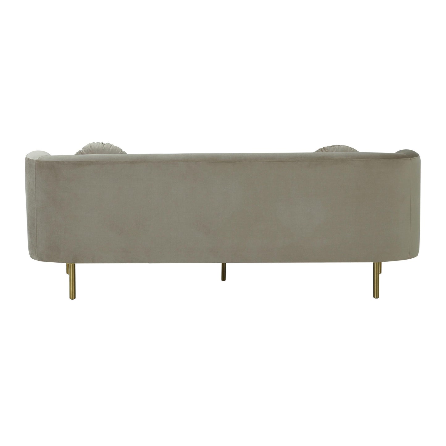 Sariah Alabaster Velvet Sofa